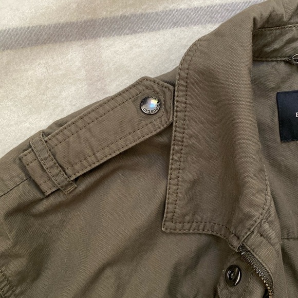 Banana Republic Green Military Jacket Women’s Size Extra Large - Picture 12 of 15